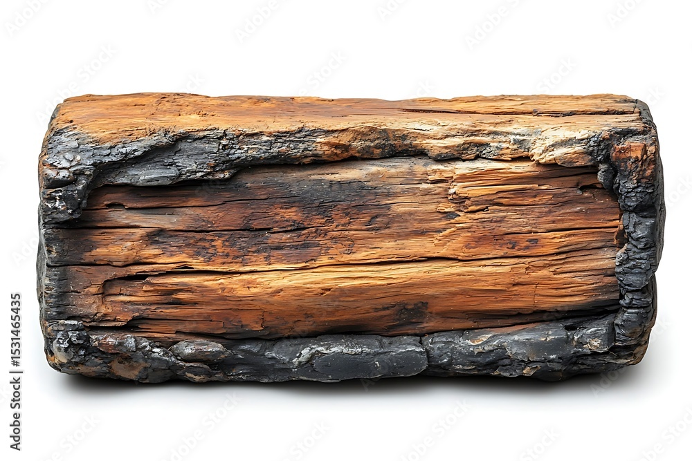Fototapeta premium Natural driftwood style rectangular frame high resolution picture