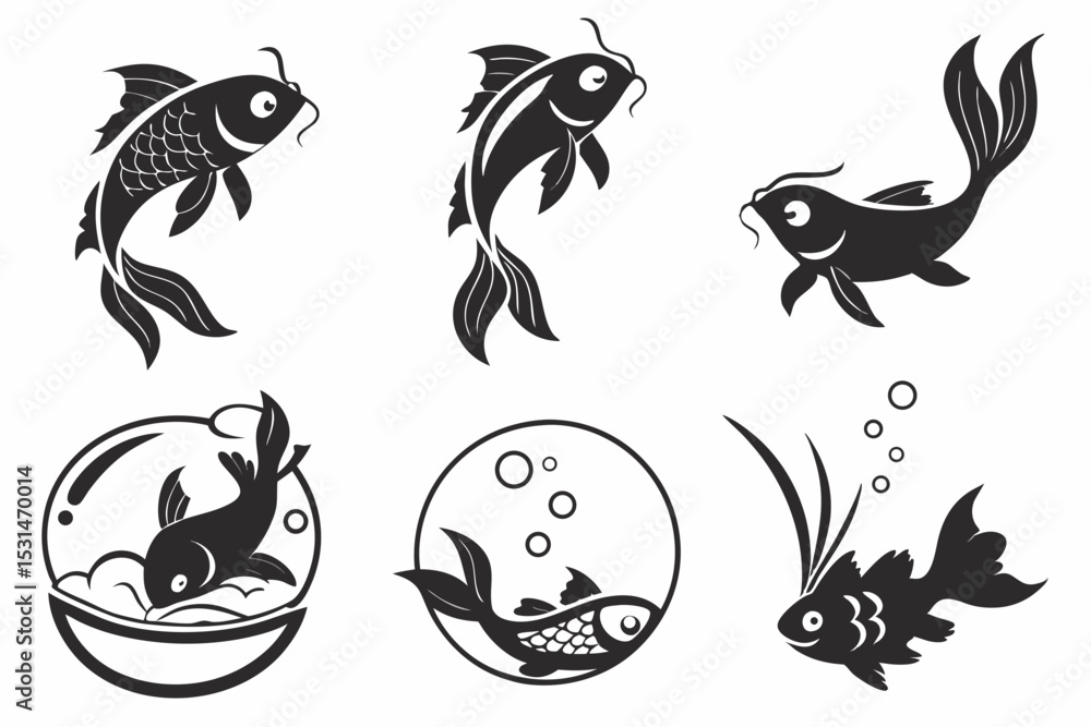 Fototapeta premium vector set of heraldic symbols