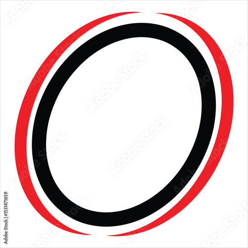 Free Download Modern, Divided Zero with Red and Black - GFXLoad