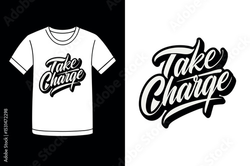 Take Change Lead With Action T Shirt Design