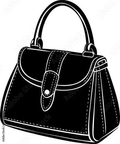 Luxury Leather Purse In Pastel Chrome Shallotte On White Background
