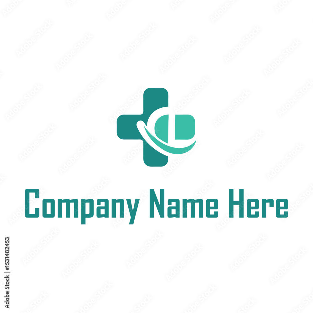 Healthcare Logo with Cross Healthcare Logo with Cross
