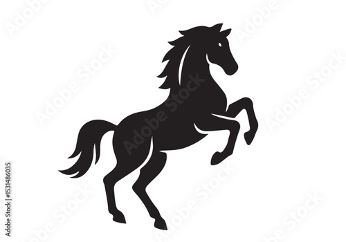 Bold Horse Head Logo Design