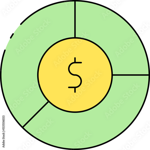 Money single icon vector illustration