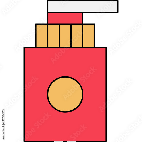 Spray single icon vector illustration