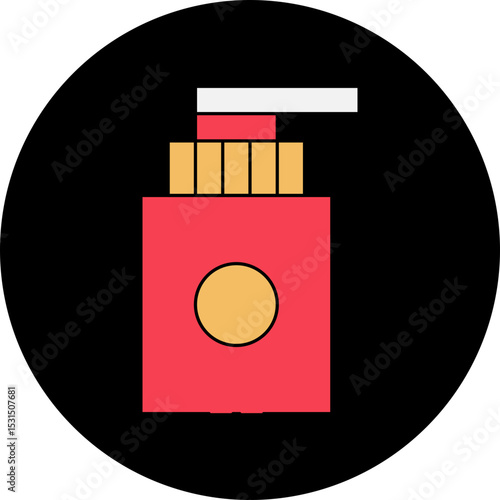 Spray single icon vector illustration