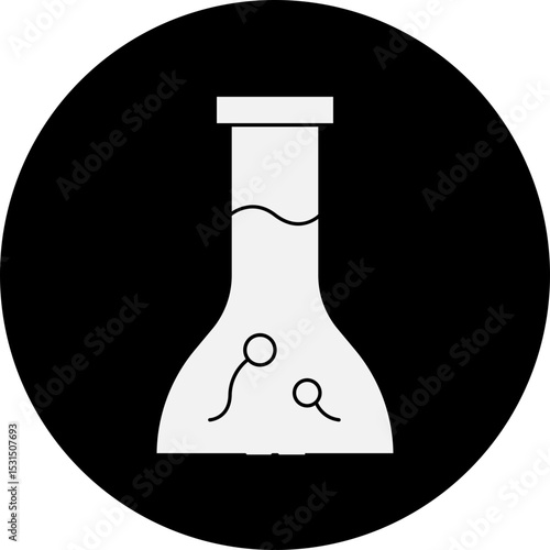 Sperm single icon vector illustration