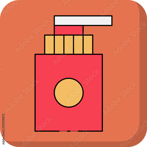 Spray single icon vector illustration