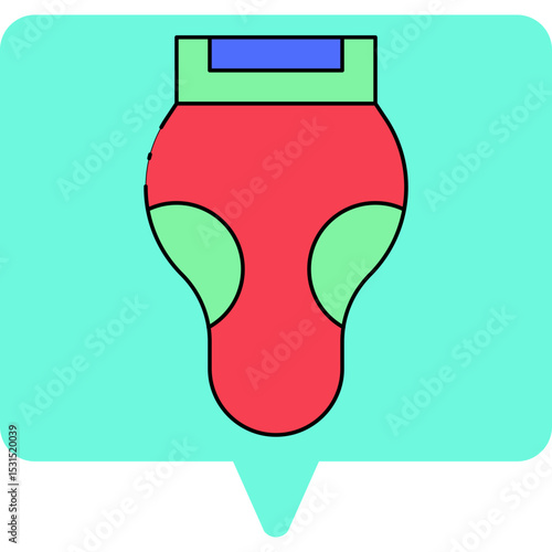 Hair remover machine single icon vector illustration