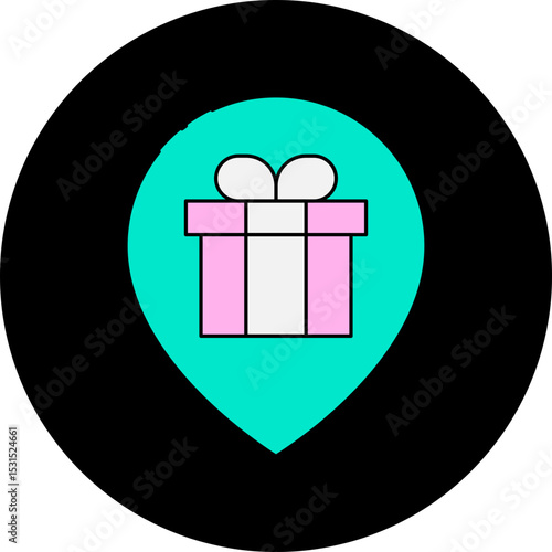 Location single icon vector illustration