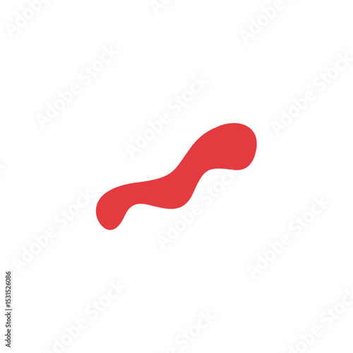 Abstract groovy funky shape elements 