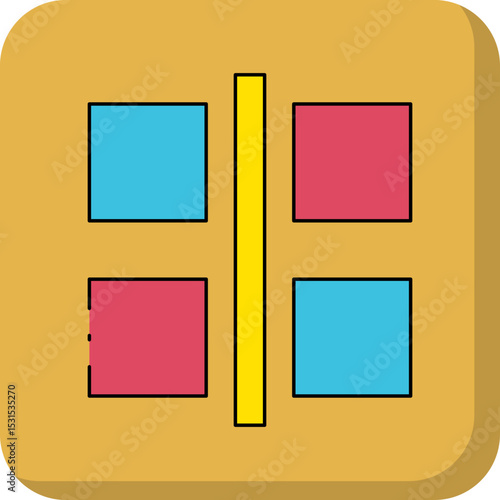 Replace single icon vector illustration