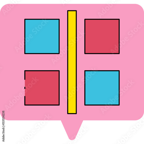 Replace single icon vector illustration