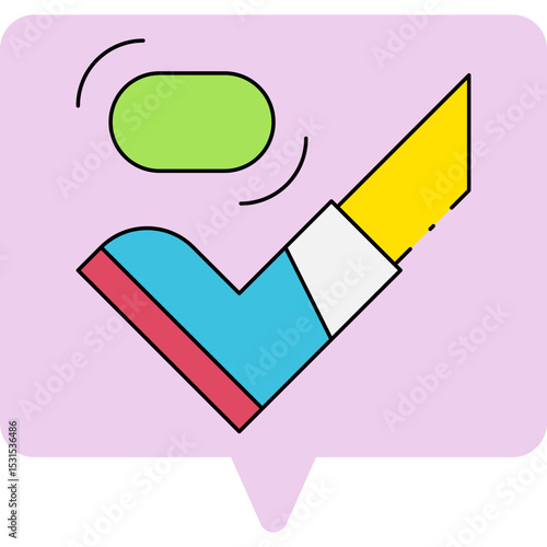 Rugby single icon vector illustration