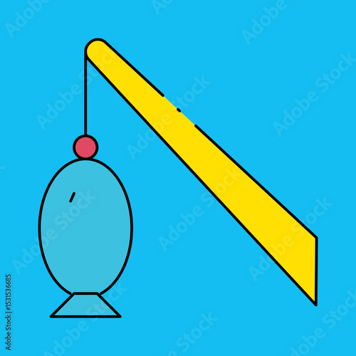 Fishing single icon vector illustration