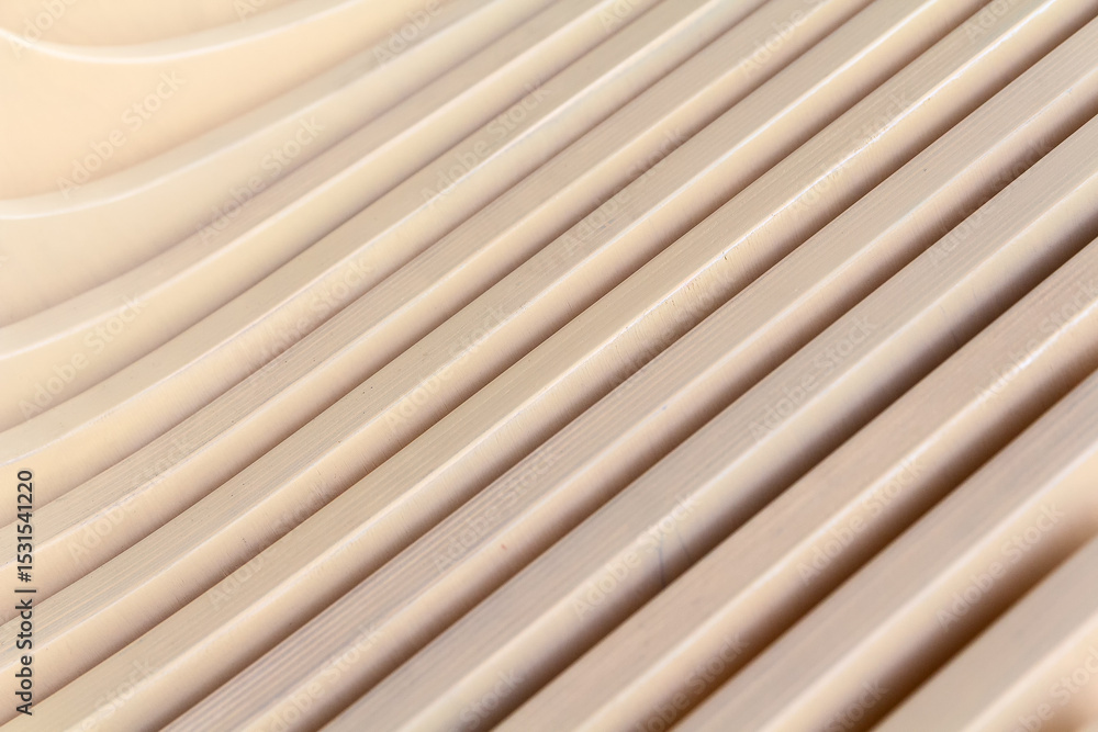 Obraz premium Stylish abstract background of the wooden planks. The alternation of light and dark wood strips. Natural background.