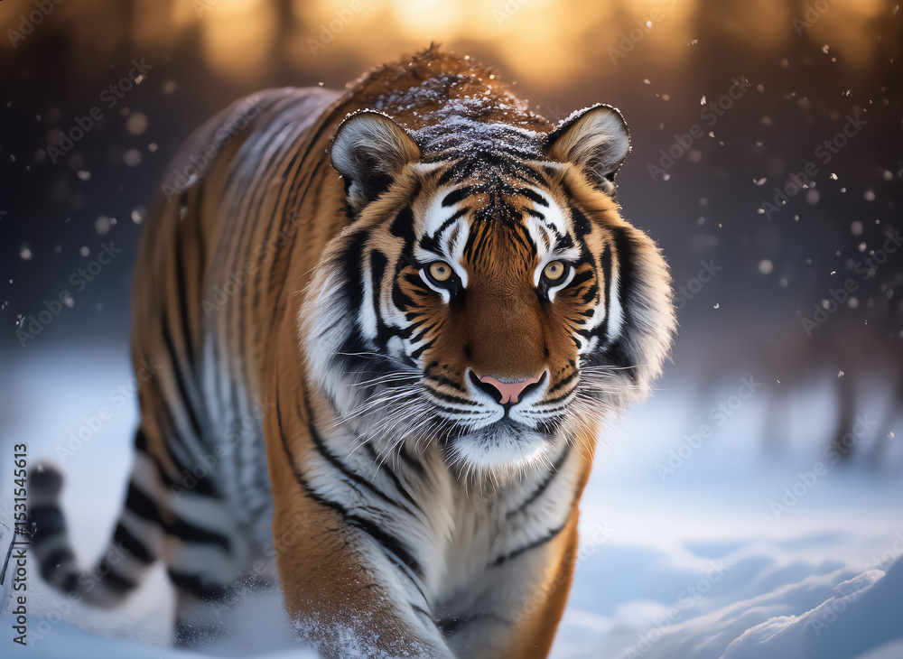 Siberian Majesty at Golden Hour Siberian Majesty at Golden Hour