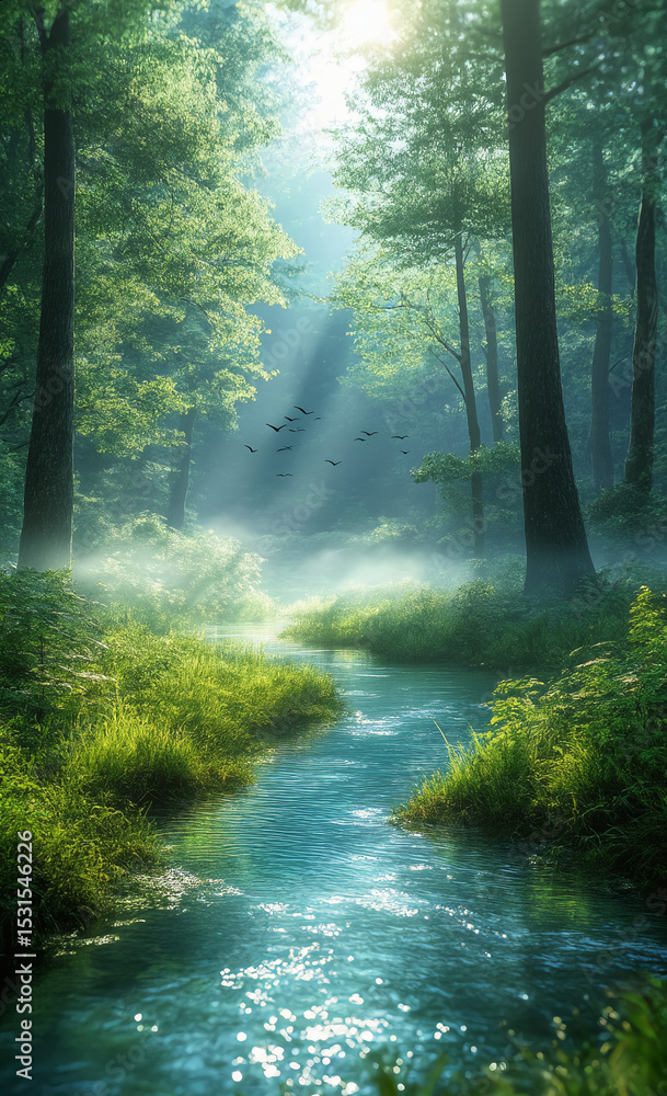 Fototapeta premium Breath of Untouched Nature