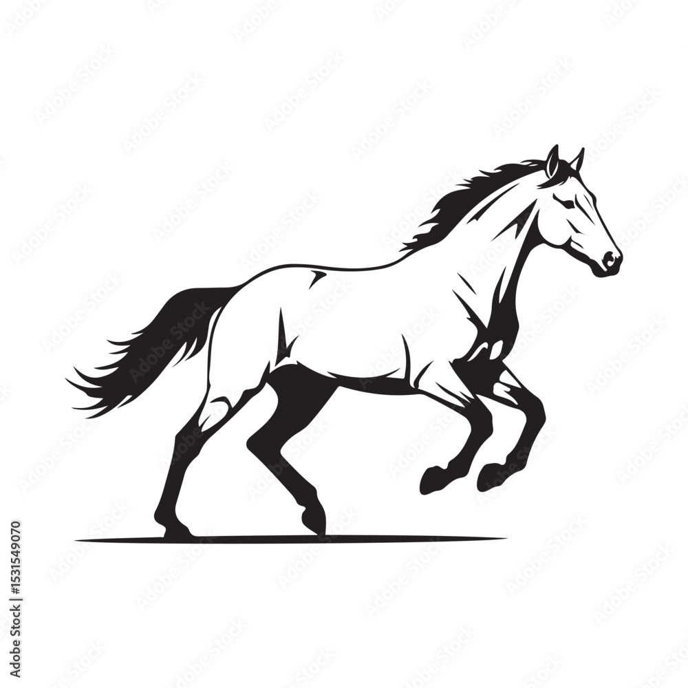 running stallion horse running stallion horse
