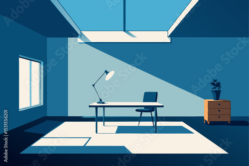 interior of a modern office