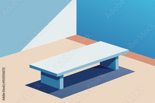 3d render of a modern office building