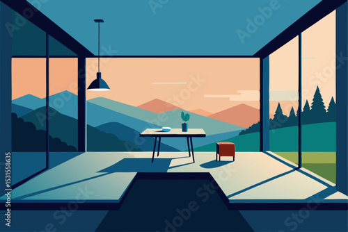 swimming pool in the morning