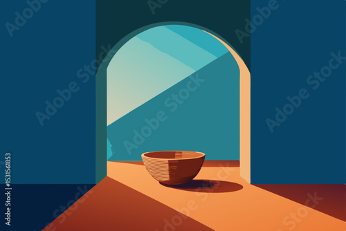cup of coffee on a wooden table