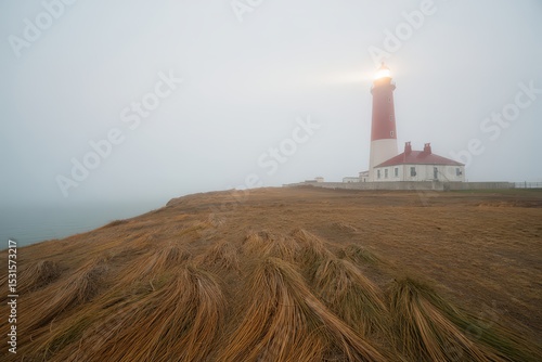 Coastal Fog Lighthouse