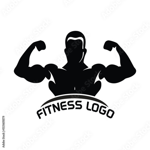 fitness  gym club logo template