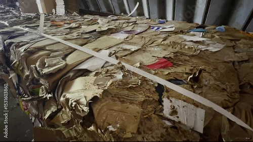 Paper waste recycling plant, waste paper recycling, the company is engaged in recycling paper waste into new valuable resources