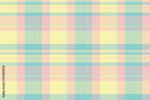 Wrapping seamless texture tartan, kind plaid check vector. Flowing fabric textile background pattern in light and sky gray colors.