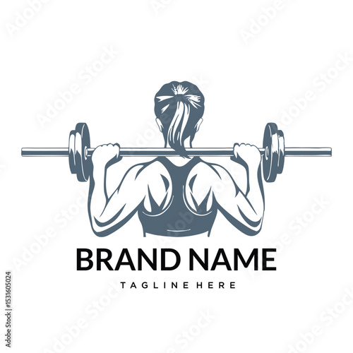 fitness  gym club logo template