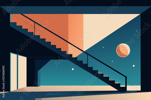 vector illustration of an abstract background