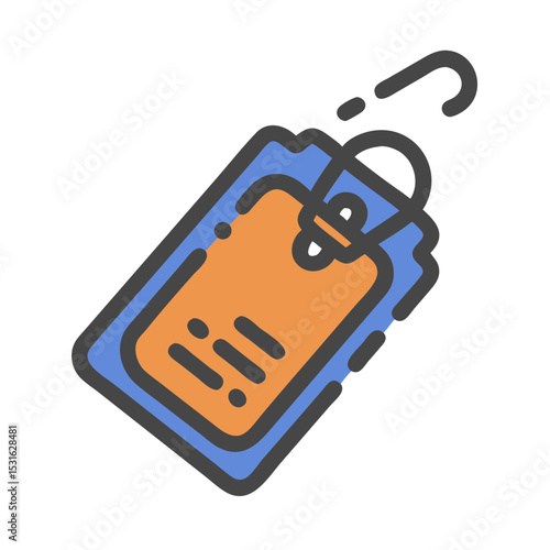 Equipment ID Tag Icon