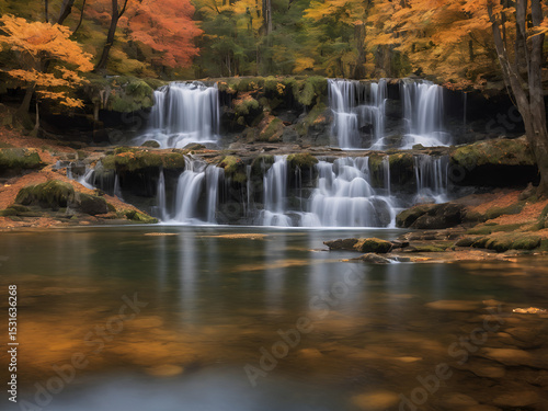 waterfall in the forest