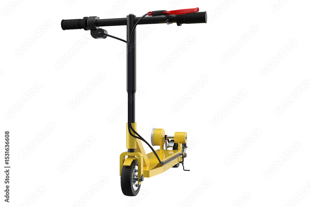 Bright Yellow Electric Scooter 3D Render PNG - High Resolution Isolated Urban Transport E-Scooter for City Commute, Eco-Friendly Personal Mobility Vehicle with Transparent Background Bright Yellow Electric Scooter 3D Render PNG - High Resolution Isolated Urban Transport E-Scooter for City Commute, Eco-Friendly Personal Mobility Vehicle with Transparent Background