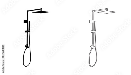 shower head illustration