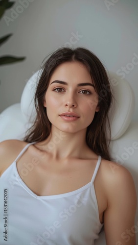 Wallpaper Mural portrait of a young woman Torontodigital.ca