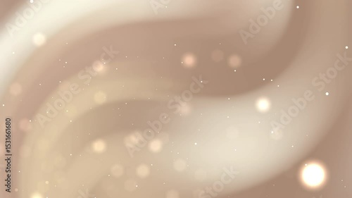 Beżowe, abstrakcyjne tło z rozmyciem i błyskami światła