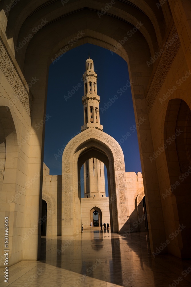 Fototapeta premium Porte principale de la mosquée 