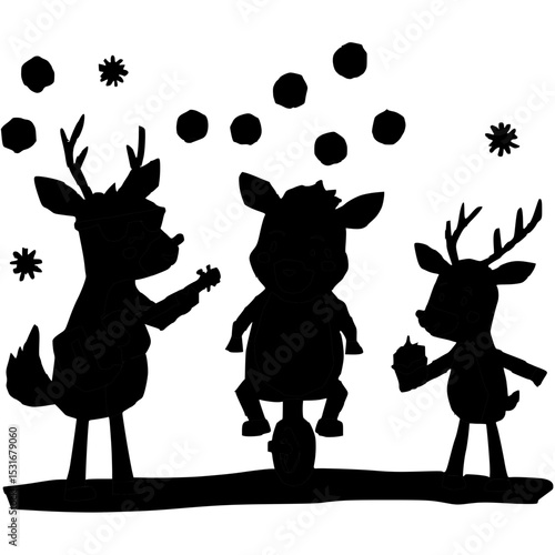 Verrückte Rentiere - 9