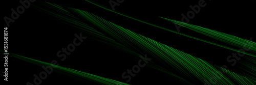 Background black and green dark are light with the gradient is the Surface with templates metal texture soft lines tech gradient abstract diagonal background silver black sleek with gray.