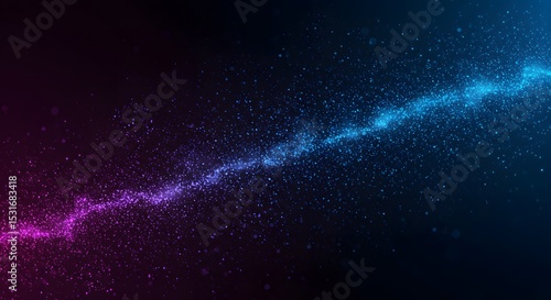 Wallpaper Mural Abstract Blue Purple Particle Background Image Torontodigital.ca