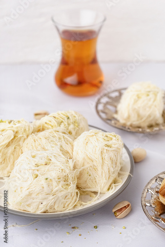 Plate with tasty Turkish Pi...