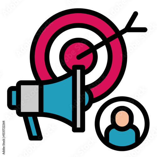 Target Marketing Icon
