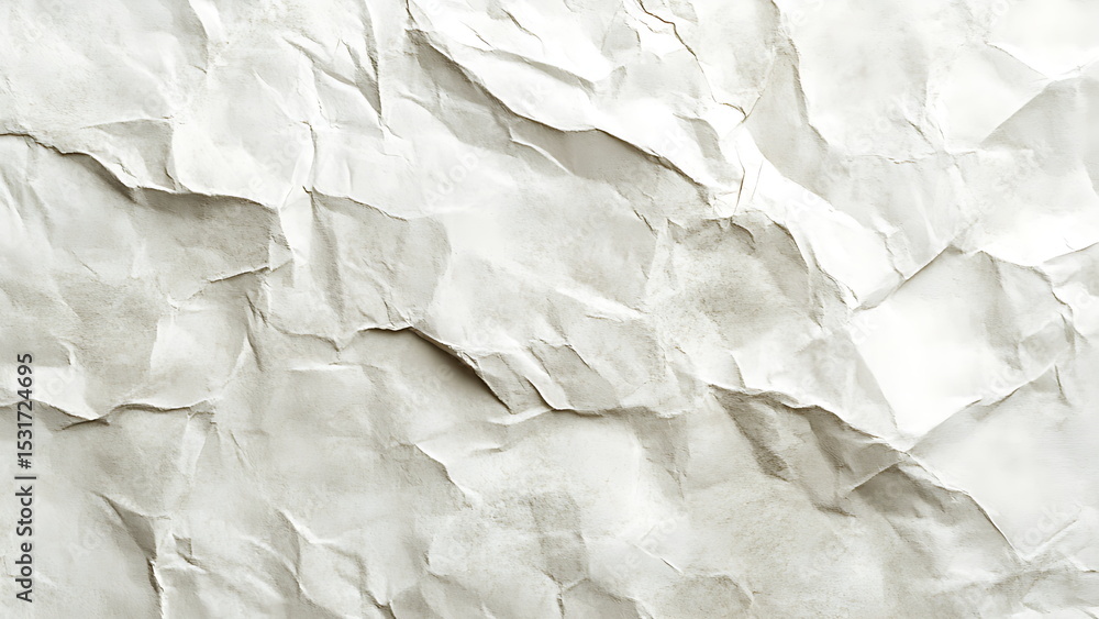 Fototapeta premium textured white background with subtle wrinkles and light stretch marks