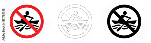 No rowing in vector format