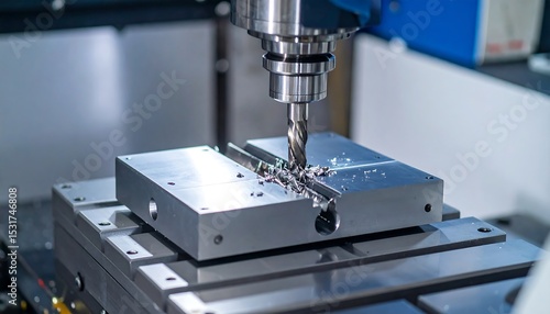 CNC Milling Machine Precision Machining Process