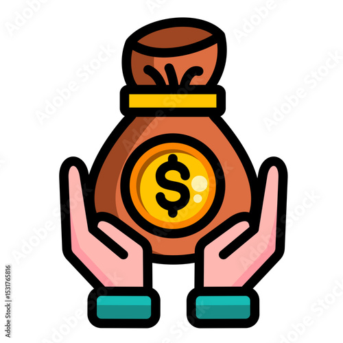 Cash Sack Icon
