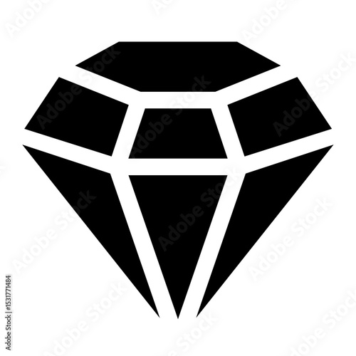 Geometric Gemstone Icon